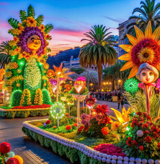 Carnaval de Nice & Fête du citron à Menton - 24 au 28 février 2025