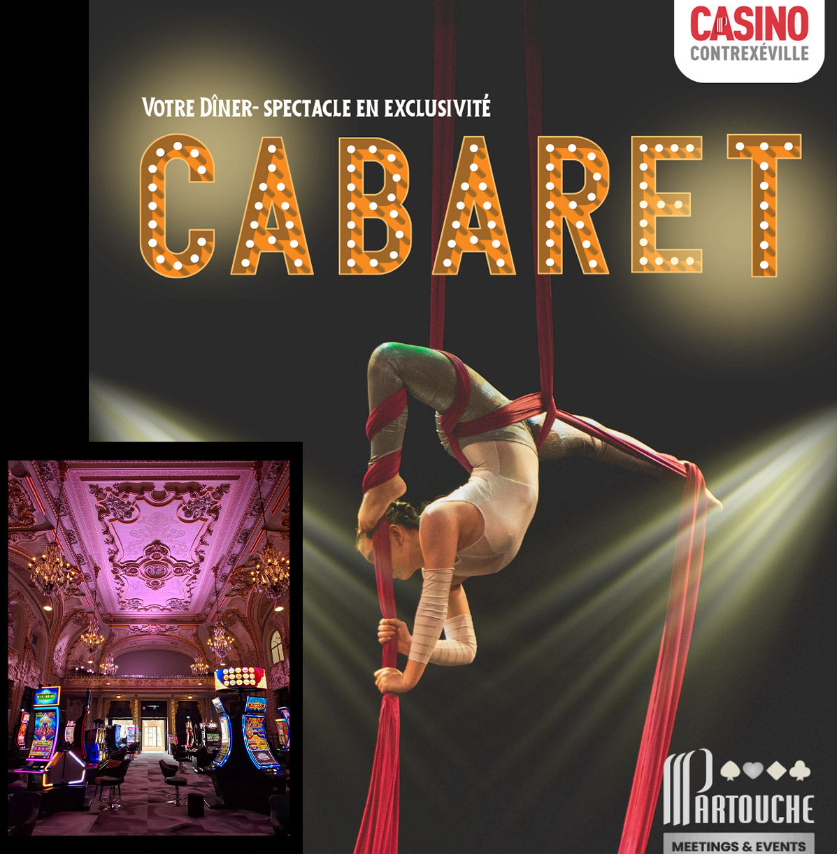 NOUVEAU Diner spectacle au Casino de Contrexéville - Tarif enfant
